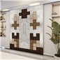 Holzschiebetür Eco-Line - Holz-Mix Model 3081 Holzschiebetür Eco-Line - Holz-Mix Model 3081