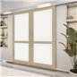 Holzschiebetür Eco-Line - Eiche und Weiss Model 3023 Holzschiebetür Eco-Line - Eiche und Weiss Model 3023