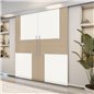 Holzschiebetür Eco-Line - Eiche und Weiss Model 3027 Holzschiebetür Eco-Line - Eiche und Weiss Model 3027