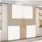 Holzschiebetür Eco-Line - Eiche und Weiss Model 3027 Holzschiebetür Eco-Line - Eiche und Weiss Model 3027