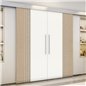 Holzschiebetür Eco-Line - Eiche und Weiss Model 3028 Holzschiebetür Eco-Line - Eiche und Weiss Model 3028