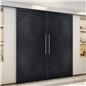 Holzschiebetür Eco-Line - Schwarz Model 3048 Holzschiebetür Eco-Line - Schwarz Model 3048
