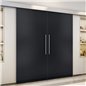 Holzschiebetür Eco-Line - Schwarz Model 3058 Holzschiebetür Eco-Line - Schwarz Model 3058