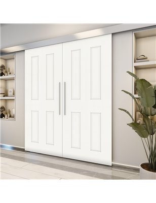 Holzschiebetür Eco-Line - Weiss  Model 3022-2