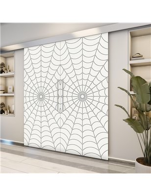 Holzschiebetür Eco-Line - Weiss  Model 3077-2