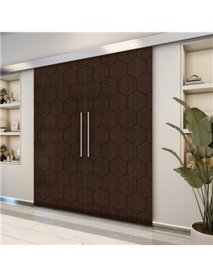 Holzschiebetür Eco-Line - Wenge  Model 3018-2