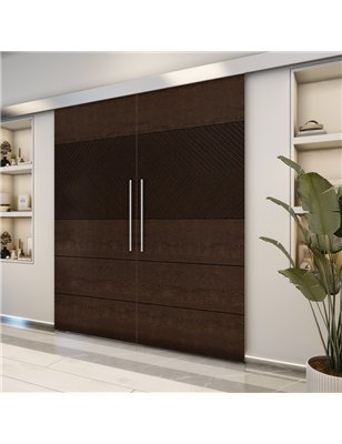 Holzschiebetür Eco-Line - Wenge  Model 3020-2