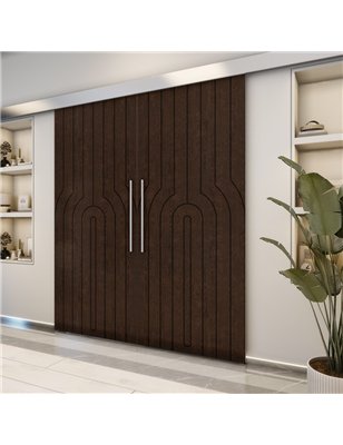 Holzschiebetür Eco-Line - Wenge  Model 3056-2