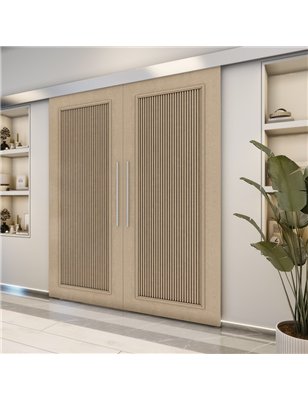 Holzschiebetür Eco-Line - Eiche  Model 3005-2