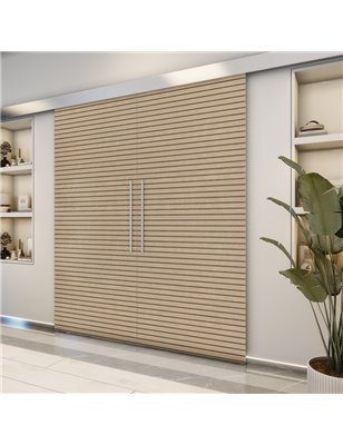 Holzschiebetür Eco-Line - Eiche  Model 3014-2