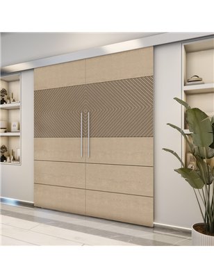 Holzschiebetür Eco-Line - Eiche  Model 3020-2