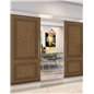 Holzschiebetür Eco-Line - Nussbaum Model 3004 Holzschiebetür Eco-Line - Nussbaum Model 3004
