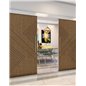 Holzschiebetür Eco-Line - Nussbaum Model 3010 Holzschiebetür Eco-Line - Nussbaum Model 3010