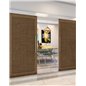 Holzschiebetür Eco-Line - Nussbaum Model 3015 Holzschiebetür Eco-Line - Nussbaum Model 3015