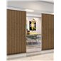 Holzschiebetür Eco-Line - Nussbaum Model 3039 Holzschiebetür Eco-Line - Nussbaum Model 3039