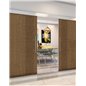 Holzschiebetür Eco-Line - Nussbaum Model 3070 Holzschiebetür Eco-Line - Nussbaum Model 3070