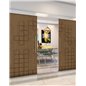 Holzschiebetür Eco-Line - Nussbaum Model 3081 Holzschiebetür Eco-Line - Nussbaum Model 3081