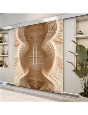 Holzschiebetür Eco-Line - Holzkunst  Model 3003-2
