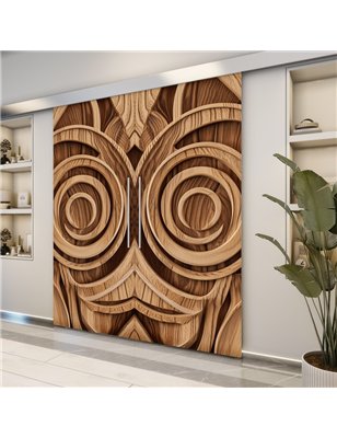 Holzschiebetür Eco-Line - Holzkunst  Model 3004-2