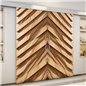 Holzschiebetür Eco-Line - Holzkunst Model 3005 Holzschiebetür Eco-Line - Holzkunst Model 3005