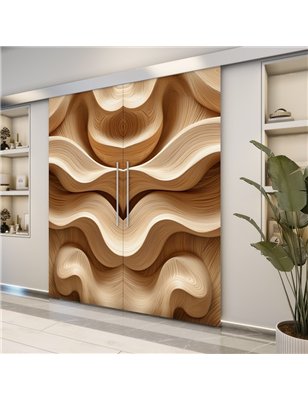 Holzschiebetür Eco-Line - Holzkunst  Model 3008-2