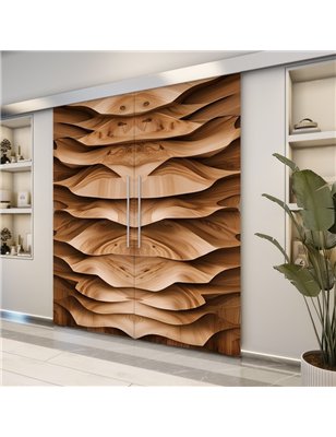 Holzschiebetür Eco-Line - Holzkunst  Model 3011-2