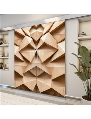 Holzschiebetür Eco-Line - Holzkunst  Model 3015-2