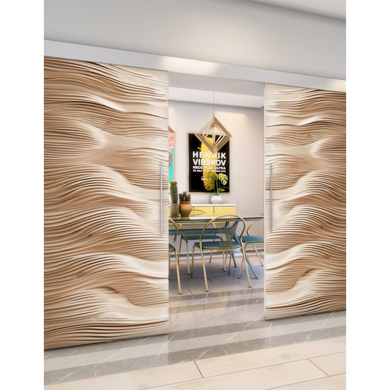 Holzschiebetür Eco-Line - Holzkunst Model 3016 Holzschiebetür Eco-Line - Holzkunst Model 3016