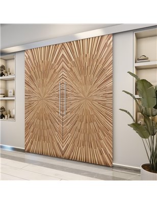 Holzschiebetür Eco-Line - Holzkunst  Model 3019-2