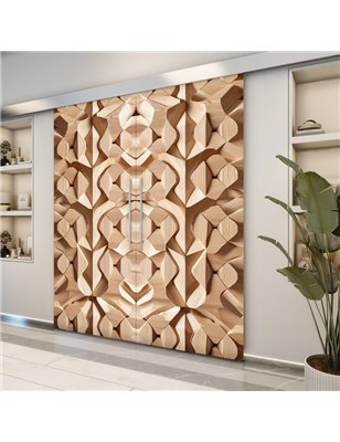Holzschiebetür Eco-Line - Holzkunst  Model 3023-2