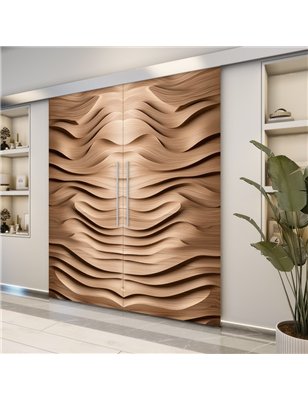 Holzschiebetür Eco-Line - Holzkunst  Model 3024-2