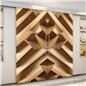 Holzschiebetür Eco-Line - Holzkunst Model 3025 Holzschiebetür Eco-Line - Holzkunst Model 3025