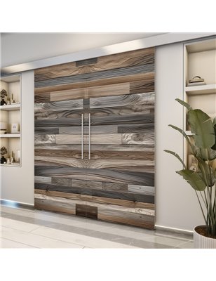 Holzschiebetür Eco-Line - Holzkunst  Model 3033-2