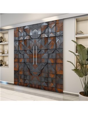 Holzschiebetür Eco-Line - Industrie  Model 3015-2