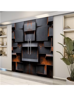 Holzschiebetür Eco-Line - Industrie  Model 3020-2