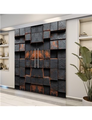 Holzschiebetür Eco-Line - Industrie  Model 3046-2