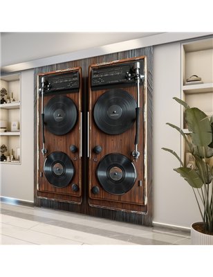 Holzschiebetür Eco-Line - Vintage  Model 3015-2