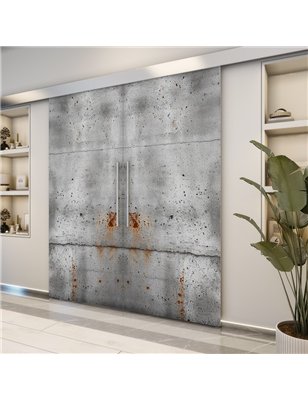 Holzschiebetür Eco-Line - Beton und Stein  Model 3029-2