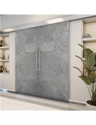 Holzschiebetür Eco-Line - Beton und Stein  Model 3056-2