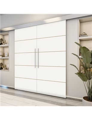 Holzschiebetür Eco-Line - Design-Linien  Model 3002-2