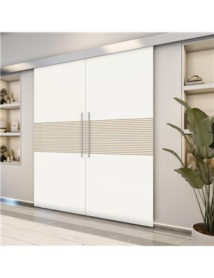 Holzschiebetür Eco-Line - Design-Linien  Model 3014-2