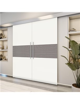 Holzschiebetür Eco-Line - Design-Linien  Model 3016-2