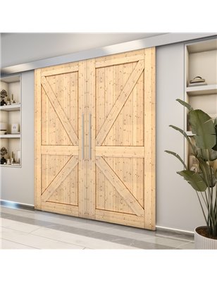 Holzschiebetür Eco-Line - Country  Model 3004-2