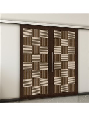 Holzschiebetür Slim-Line - Holz-Mix  Model 3015-2