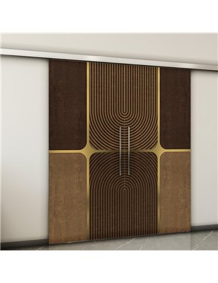 Holzschiebetür Slim-Line - Holz-Mix  Model 3017-2