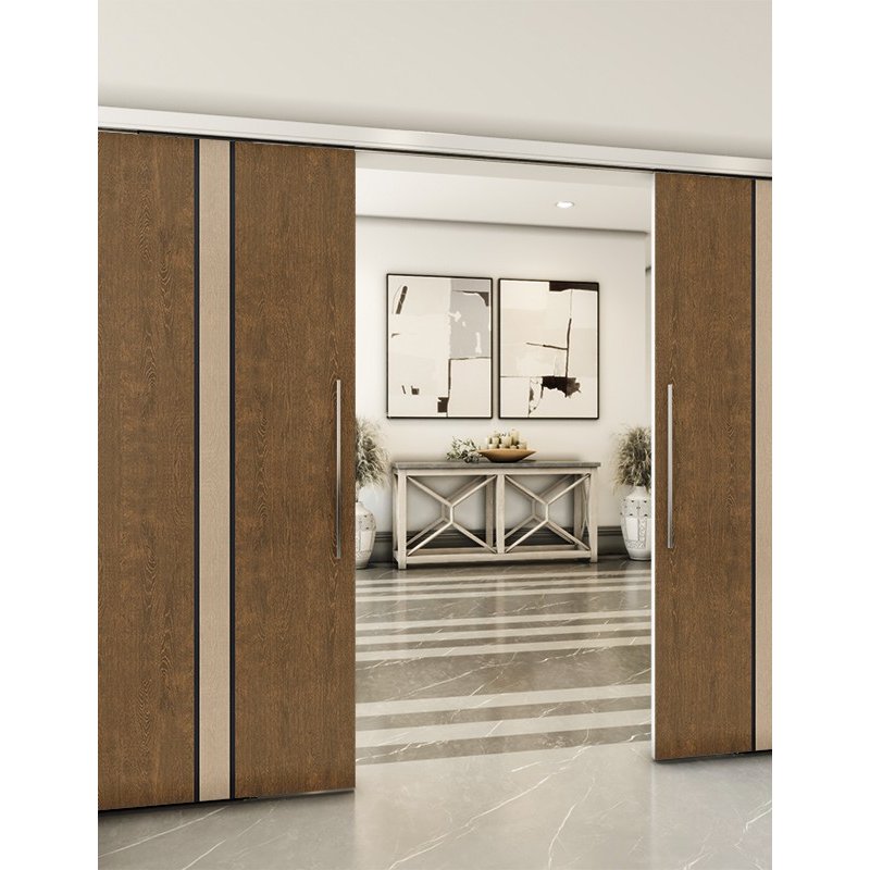 Holzschiebetür Slim-Line - Holz-Mix Model 3030 Holzschiebetür Slim-Line - Holz-Mix Model 3030