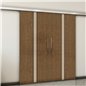 Holzschiebetür Slim-Line - Holz-Mix Model 3030 Holzschiebetür Slim-Line - Holz-Mix Model 3030