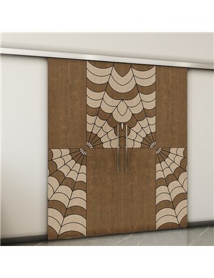 Holzschiebetür Slim-Line - Holz-Mix  Model 3076-2