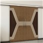 Holzschiebetür Slim-Line - Holz-Mix Model 3079 Holzschiebetür Slim-Line - Holz-Mix Model 3079