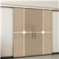 Holzschiebetür Slim-Line - Eiche und Weiss Model 3017 Holzschiebetür Slim-Line - Eiche und Weiss Model 3017